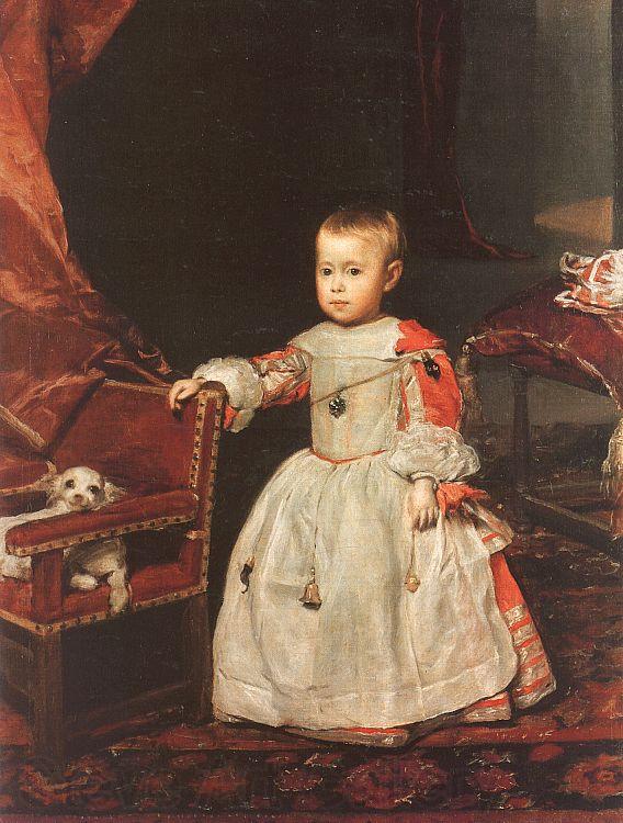 Diego Velazquez Prince Felipe Prospero Norge oil painting art